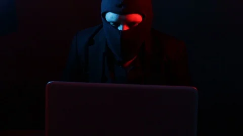 Computer Hacker Mask Stock Footage ~ Royalty Free Stock Videos | Page 9