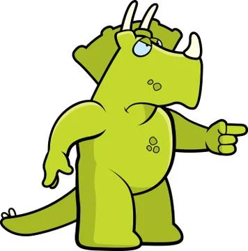 Angry Dinosaur 스톡 일러스트