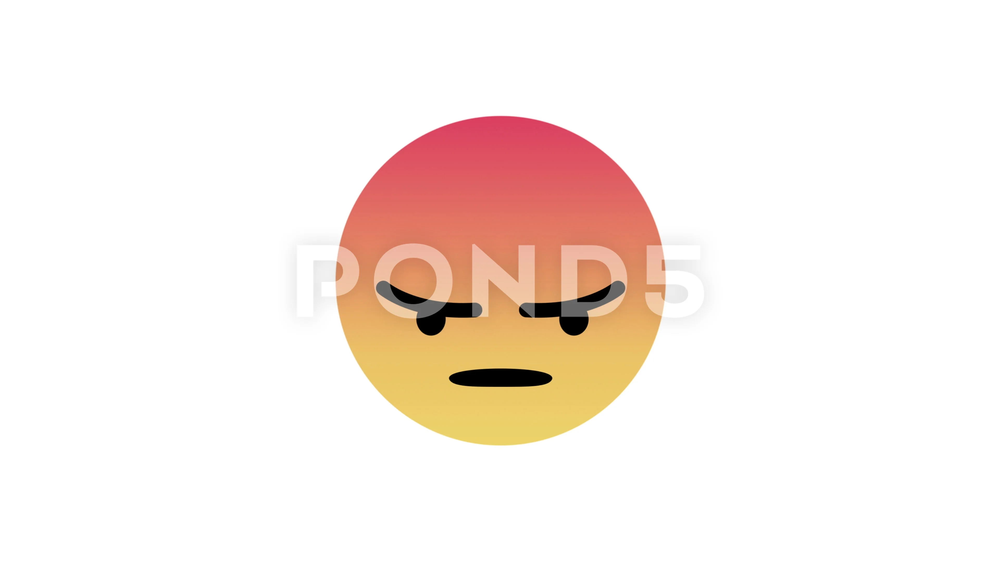 angry face emoticon facebook