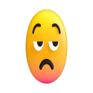 Angry emoticon with white background Illustrazione stock