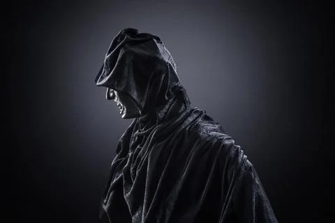Angry ghost in the dark Stock Photos
