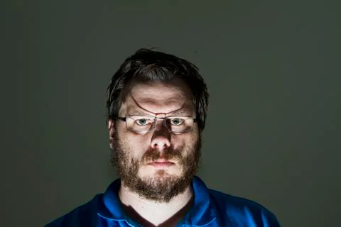 Angry guy Stock Photos