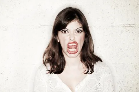 Angry as hell Stock Photos