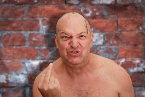 Angry Hooligan Stock Photos