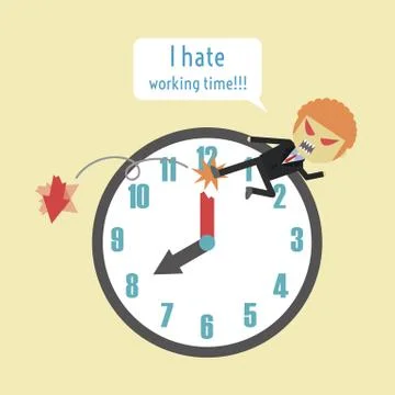 Angry Stock Illustration