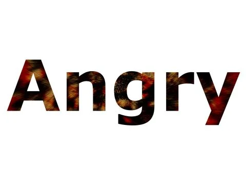Angry Stock Illustration