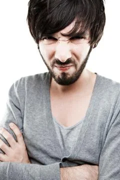 Angry look Stock Photos