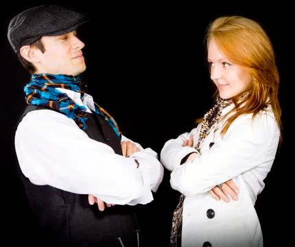 Angry Lovers Stock Photos