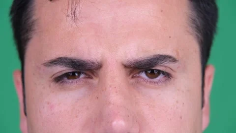 Angry man eyes 스톡 동영상 278307148