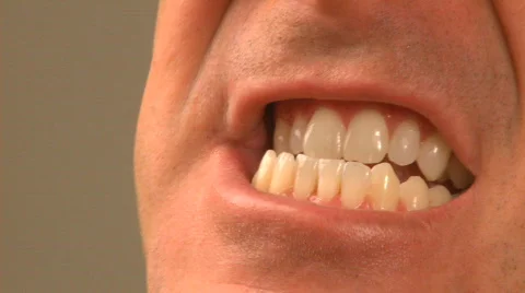 Angry Man Video stock 100788