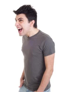 Angry man Stock Photos