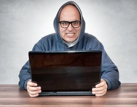 Angry man Stockfoto's