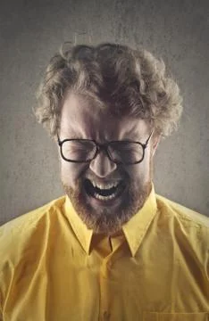 Angry man Stock Photos
