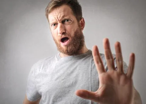 Angry man Stock Photos