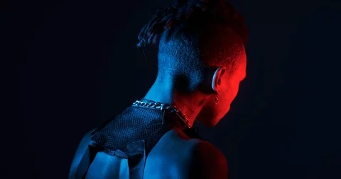 Angry man staring at camera Stock Footage 120388365