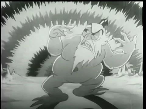 Angry monster melting Stock Footage 260247747