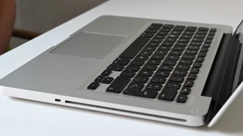 Angry person using laptop 動画素材 132962882