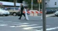 Angry Police Officer Directs Traffic HD Footage