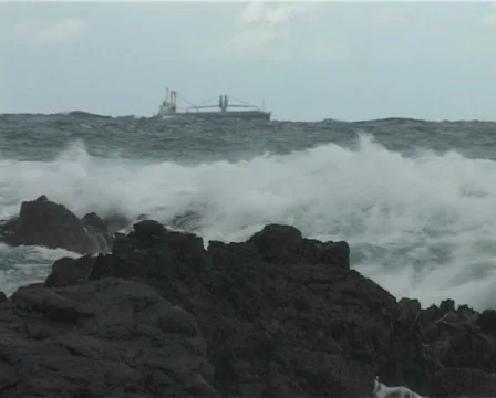 Angry sea 1 Stock Footage 136852