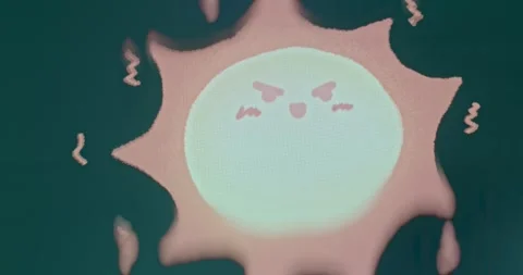 Angry sun giving too much heat Stock Footage 310845077