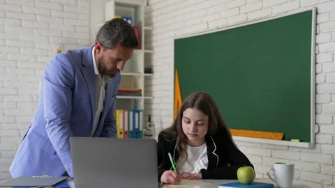 Angry Student In Classroom