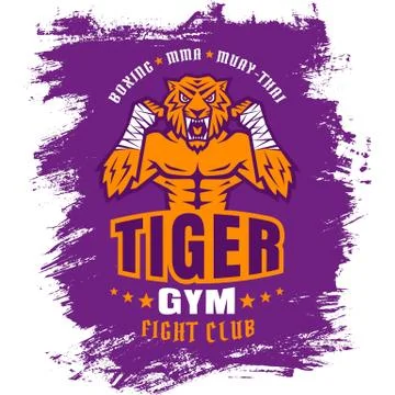 Angry tiger Stock Illustration