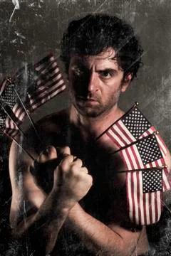 Angry Uncle Sam Stock Photos