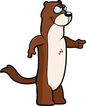 Angry Weasel Stock Illustration