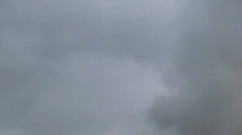 Angry Weather Clouds - Moody - Time Lapse Stock Footage 12604844