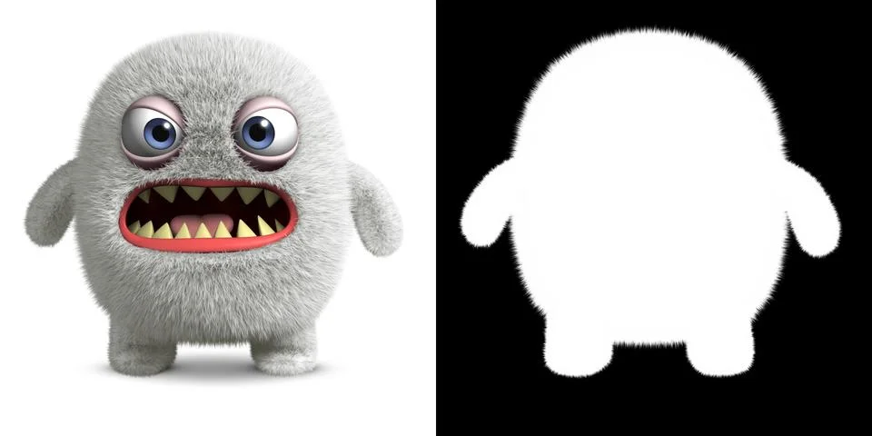 Angry yeti Stock Illustration