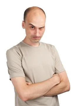 Angry young man Stock Photos