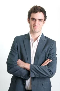 Angry young man Stock Photos