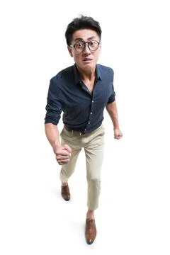 Angry young man Stock Photos