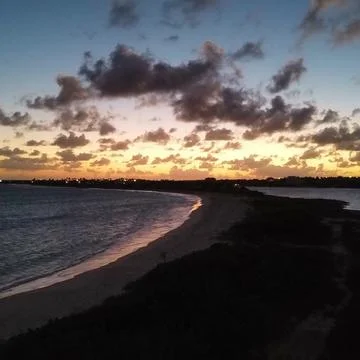 Anguilla Sunset Stock Photos