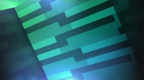 Angular blue green Stock Footage 54460876