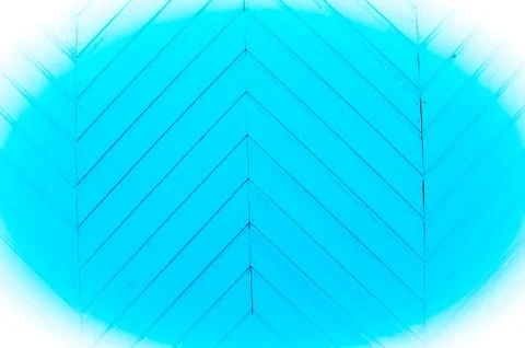 Angular blue strips of wood Foto stock