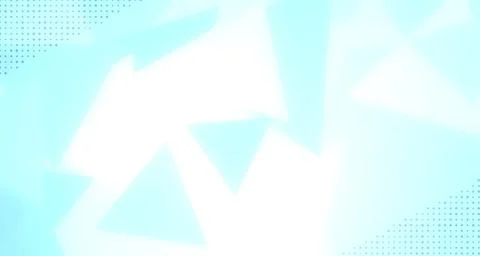 Angular facets glowing in ocean blue Illustrazione stock