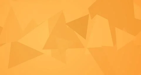 Angular facets in warm orange tones Illustrazione stock