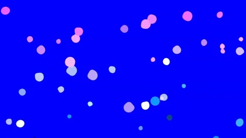 Angular Falling Round Pattern Abstract Background Rainbow Colors Blue BG Downwar Stock Footage 323791752