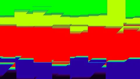 Angular Geometric Downward Motion Ba Glitch Line Shape Pattern Downward Colorful Stock Footage 323768759