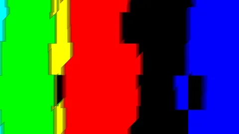 Angular Geometric Right Motion Back Glitch Line Shape Pattern Sideway Multicolor Stock Footage 323768776