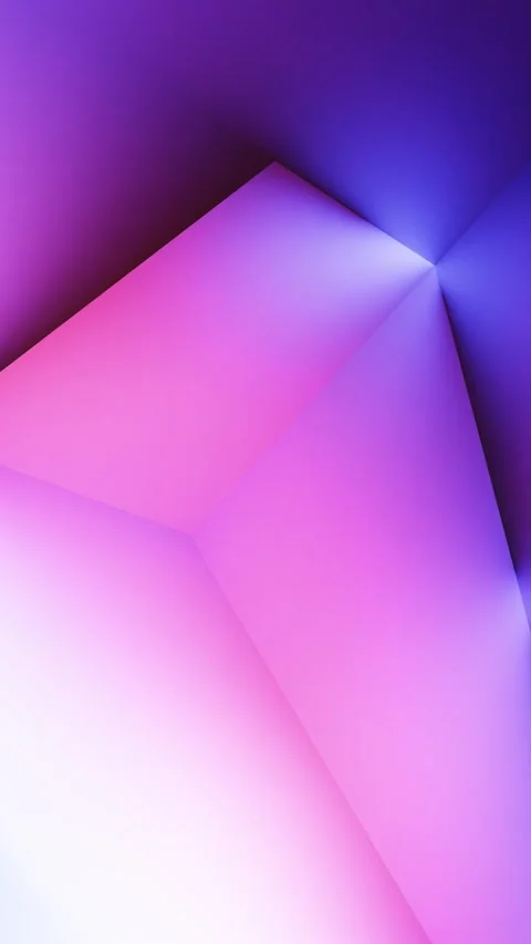 Angular gradient facets shifting in colorful vertical seamless loop Stock Footage 347806361