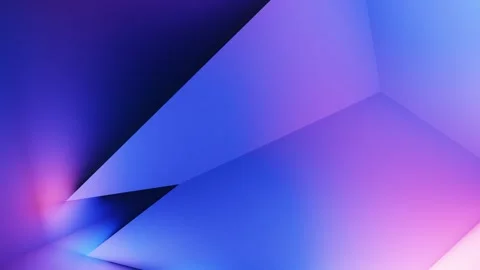 Angular gradient panels shifting through colorful seamless loop Stock Footage 347385245