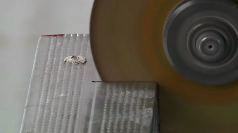 Angular grinding machine Video stock 60696208