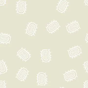 Anguria cucumber line vector seamless pattern Stock Illustration