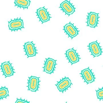 Anguria cucumber vector seamless pattern Stock Illustration