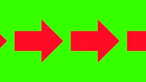 Anim symbol023s03 arrows moving up loop Video stock 333626874