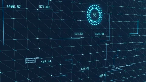 Anim technology093s02 abstract data concept Stock Footage 327231295
