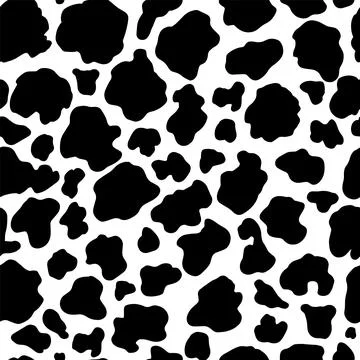 Animal background. Cow Hide, Holstein cattle texture. Mammals Fur. Print skin Illustrazione stock