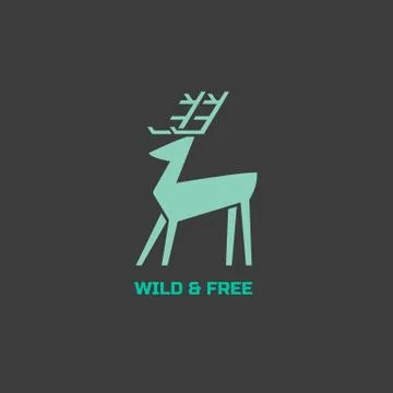 Animal based logo Stock Illustration